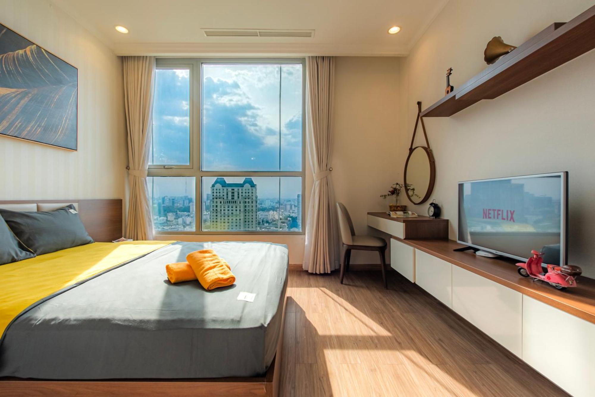 Raddison Luxury Apart-Landmark 81 Area &Great Park Ho Či Minovo Město Exteriér fotografie
